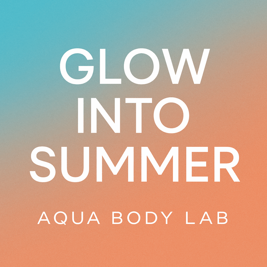 Glow Into Summer specials at Aqua Body Lab in Lansing: microneedling, natural lips, and hormone therapy for energy and confidence