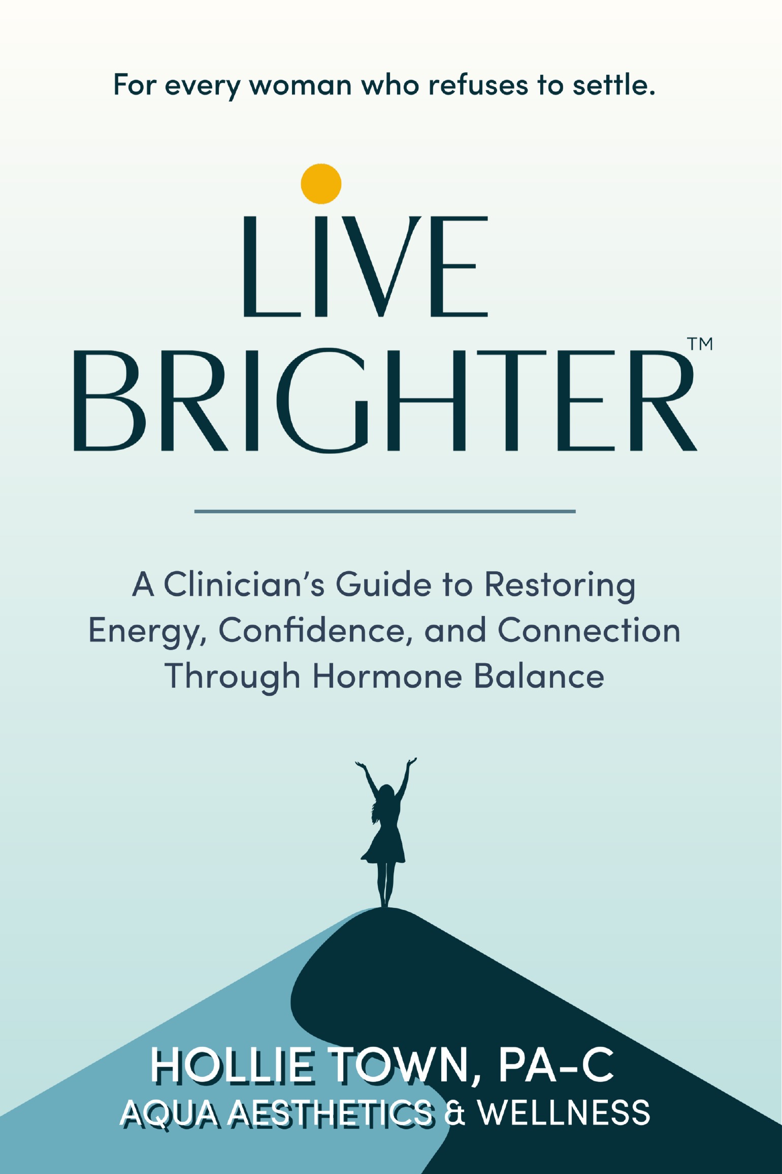 Live Brighter book cover by Hollie Town, PA-C